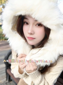 【中彰投限定】雪地精靈「暖暖」驚艷現身：白色毛絨下的純淨顏值，給您最溫暖的懷抱。