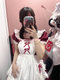 楊雨 22歲/C奶：桃園新竹真人實拍，可愛學生妹、精緻女僕裝，大膽敢玩服務，桃竹苗選